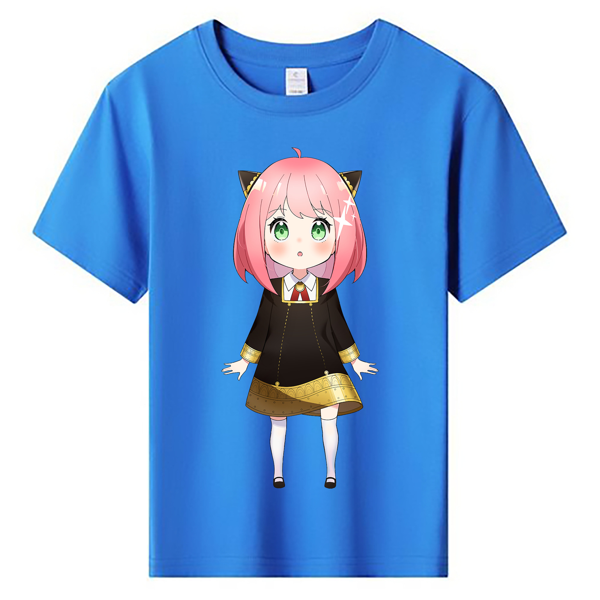 （画像用） SPY×FAMILY间谍家家酒 綿100％キッズTシャツ（フロントプリント）